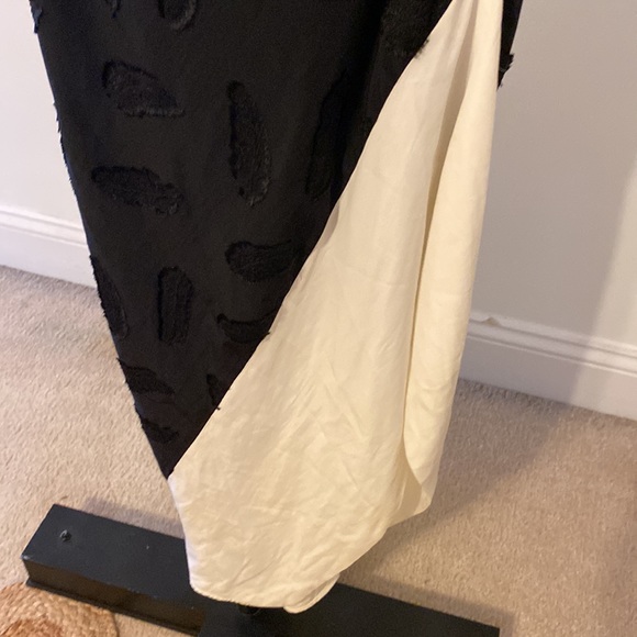 REISS LOREN COLOR-BLOCK DRESS- size 0 - Picture 6 of 10